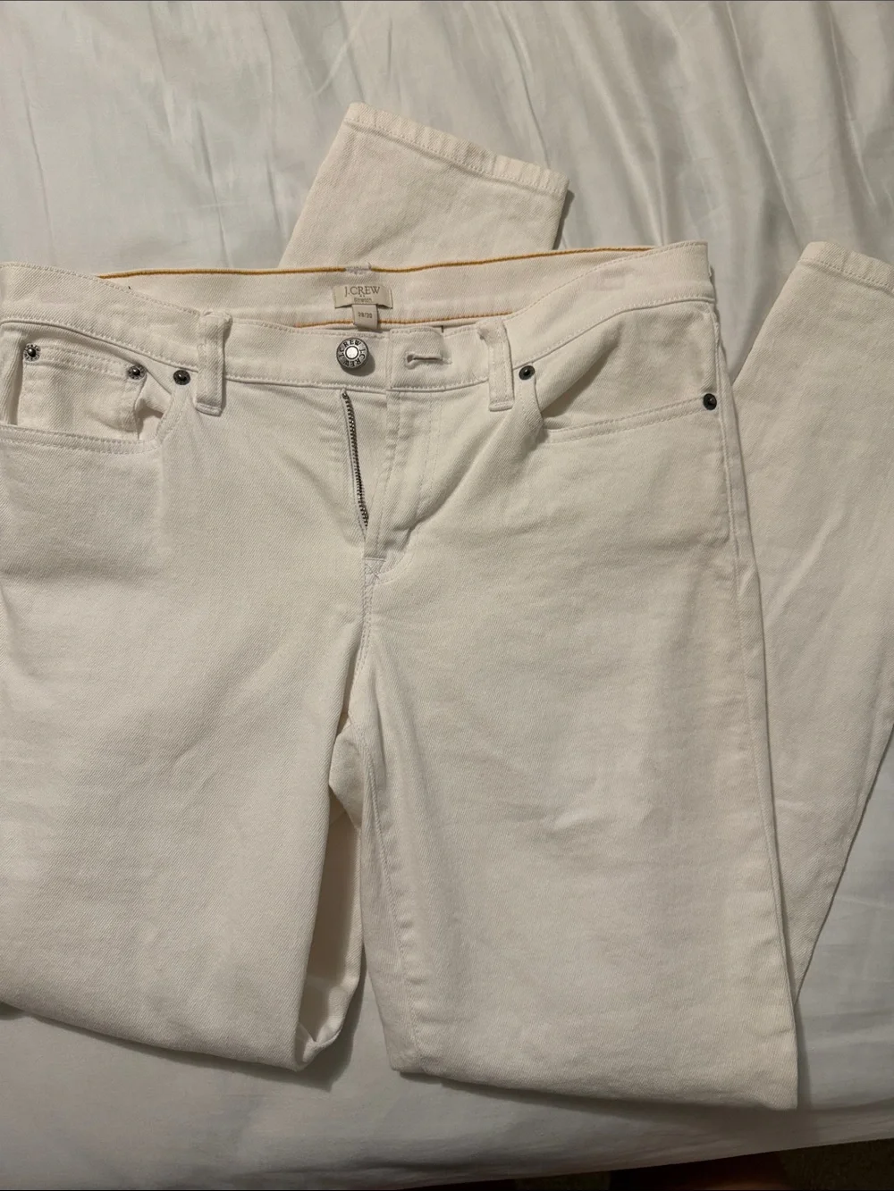 J. Crew Women’s Skinny Jeans in Cream